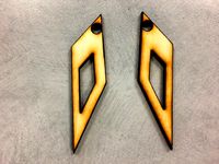 Long Pointy Earrings by jchun444