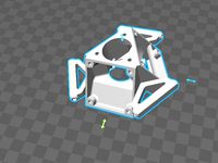 delta effector with 4020*3 fans by cdtsuipo