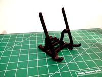 Robust Adjustable Tilt Tablet Stand (no screws remix) by MarcElbichon