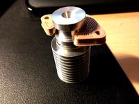 K8200/3Drag E3D v6 HotEnd extruder mount without fan by Mirtio