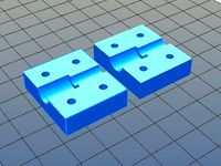 Prusa Coupling 5mm 8mm by saLLadEX
