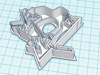 Pittsburgh Penguins Cookie Cutter by fogleem