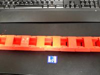 Printable big cable chain - Chaîne porte-câbles 40mm IPT Inventor by Blumax