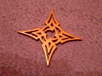 Star pendant/keychan by Pecollado