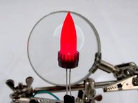 Retro Bullet Tail Light Cover For 5mm LEDs by TikiLuke