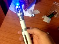 Led version of 10th (or 9th) Doctor Sonic Screwdriver by simo_dax
