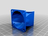 Cooling Fan Duct for E3D P3steel  by KasperKro