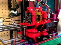 mk8 micro x-carriage w diiicooler and prox mount by rj11