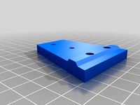15x30mm Cable Chain V-Slot Mount and Guide (Parallel) by hofcake
