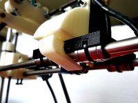 Blower Kit for E3D V5 Extruder with Inductive Sensor- Prusa i2 by mafe72