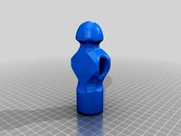 Ball Peen Hammer Head by Marchogwyn