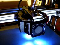 E3D V6 Fan Duct for MendelMax 2 by 3ddruckqueck