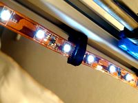 Led strip holder for 2020 profile by Feyris