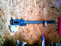 Caliper Wall Mount - Easier Print Remix by beepbeep