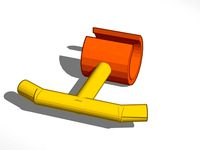 Gym locker hook by sletan