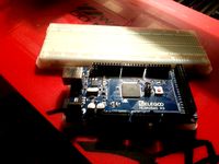 MEGA2560 R3 + long bread board support base by DimensionStudios