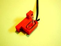 Y-axis belt holder 24 mm height, Prusa I3 with FreeCAD files by omega776