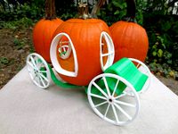 Enchanted Pumpkin Carriage by swtchrwr