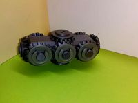 Tête avec 10 pignons coniques - Bevel Gears by NOP21
