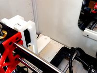 Webcam Mount - Backmounted - Wanhao i3 (prusai3) by Webberen