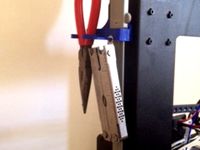 Tool Holder Remix - Left Side - Wanhao i3 by Shepshepard