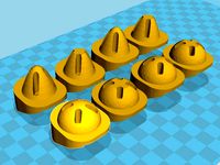 ZMR 250 motor guards / savers with landing foot by SxSierra