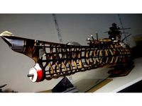 uchuu senkan YAMATO Lasercut (no RC) by caractere