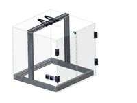 Acrylic box chamber for Gate 1 printer by tom4cad