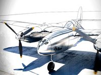P-38 Lighting RC - test part by stephencz