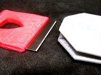 Razor Scraper Handle by Minibot3D  by minibot3D