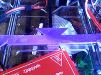 Heated Bed wire holder for Reprap heated bed by brasshopper