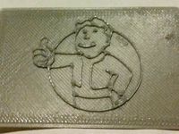 Fallout 4 Credit Card Sized Card by WarHawk8080