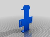 Dual Lipo Battery Mount for Frame F450 (2200mah) by frcostabr