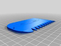 Wax comb by print3dXYZ