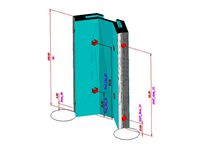 Customizable 525 MPCNC "C-23.5mm OD" Remix of HicWic Universal Mount by GeoDave