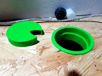 Socket cable insert (Grommet) by didymus