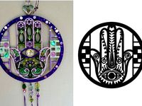 Hamsa decor (LASER CUT) by jhonsantosfsa