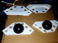 D-Bot Add-On 40mm Sorbothane Vibration Dampener Foot Mount by Somnovox