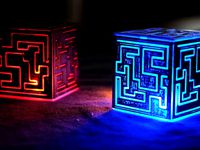 Alien Cube (Separate Pieces) by bamakojeff