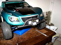 License plate logo plate with holder for Headlights on RPM front bumper by luisfjdesigner3d