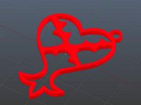 Kingdom Hearts key chain with higher resolution by Rolerblader31