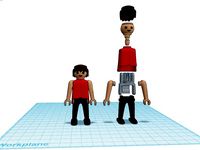 Articulated Playmobil by madsoul666