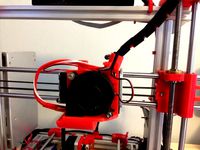 Fan with Wire Management - Max Micron and other Prusa i3 by Thomllama