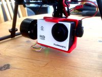 GoPro (clone) Gimbal Holder by stuartm