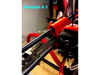 Adjustable Stop X Carriage - Max Micron and other Prusa i3 by Thomllama