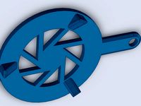 Portal coffee stencil - various sizes by truhlik_fredy