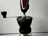 Hario Skerton coffee mill electric screwdriver adapter by DrLex