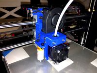 BLTouch mount for Wanhao Bowden setup by bliatun