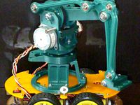 Desktop Robot Arm (Florin's design with minor modificaqtions) by Edvard_h