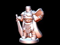 Cosmoknight Lord (18mm scale) by dutchmogul
